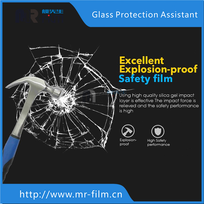 Bullet Proof Car Window Film Security Window Tint Safety Film
