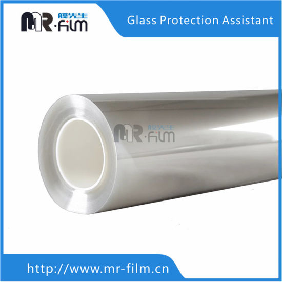 97% UV Light Block 4mil Safety Glass Clear Window Film