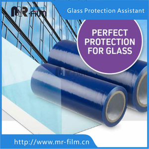 PE Anti-Scratch Adhesive Protective Window Film for Any Glass Screen