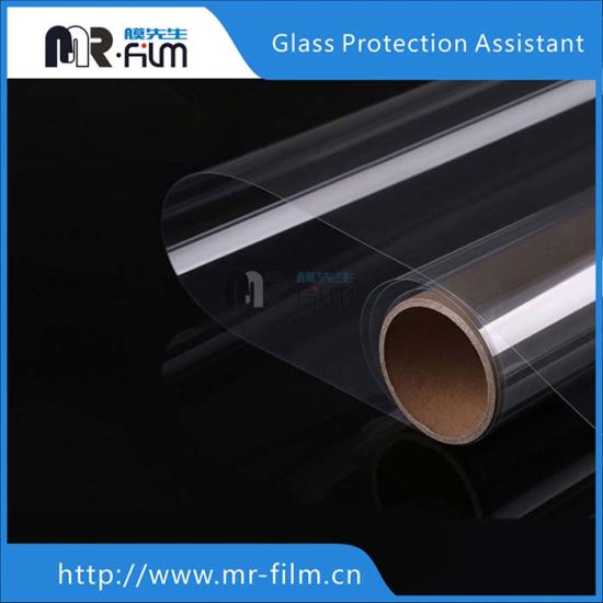Anti-Scratch Rigid Self Adhesive No Residual Bond Strong Clear Protective Pet Film for Screen Surface