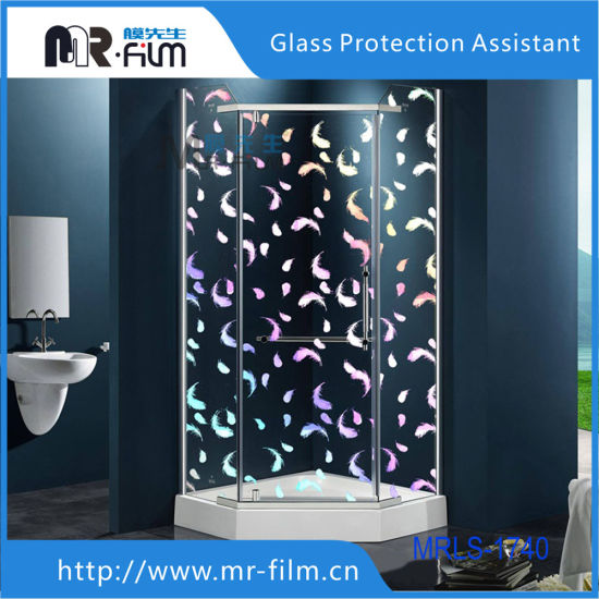 Pet Material Privacy Home Glass Decoration Bathroom Window Film