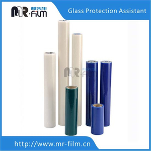 Self Adhesive Blue PE Protective Film for Window Glass